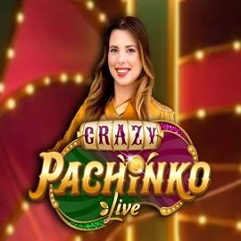 Live Casino logo of Crazy Pachinko from Evolution at Jack`s Casino