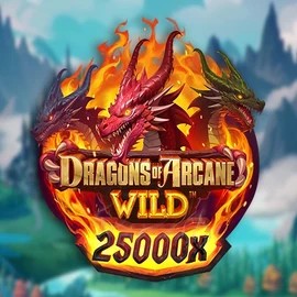 Slots logo of Dragons of Arcane Wild from Foxium at Jack`s Casino