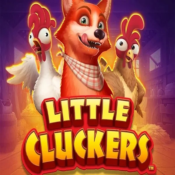 Little Cluckers online game logo by Greentube on jacksscasino.com