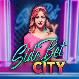 Side Bet City by Evolution, showcased at jacksscasino.com – game logo