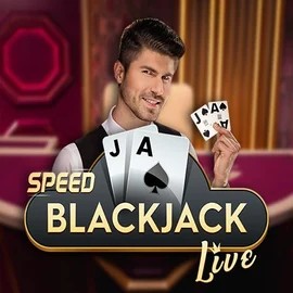 Official Live Casino logo: Speed Blackjack by Pragmatic Play at Jack`s Casino