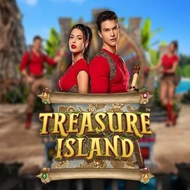 Treasure Island slot logo by Pragmatic Play at Jack`s Casino